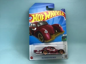 Difetto C Hot Wheels 2022 STH Super Treasure Hunt Int Card Volkswagen Kafer Racer - Foto 1 di 7