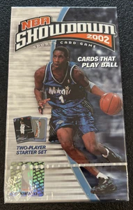 Juego de cartas deportivas NBA Showdown 2002 juego de inicio para dos jugadores sin abrir - Imagen 1 de 2