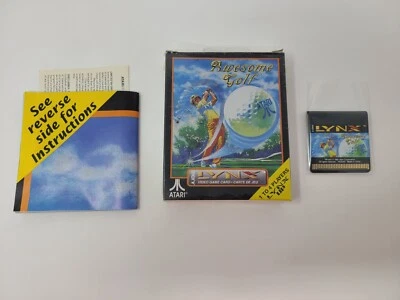 Awesome Golf Atari Lynx [CIB] TESTED WORKS [Still In Package Wrapping] - Image 1 of 4