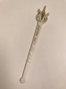 Top Of The Mart Swizzle Stick Stir New Orleans Louisiana White - Picture 1 of 5