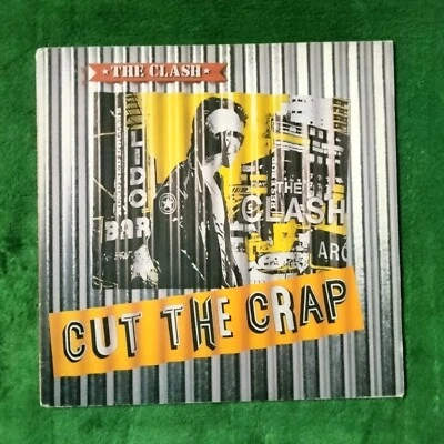 The Clash Cut The Crap LP Vintage Vinyl 1985 CBS Foto 1 de 3
