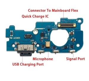 Samsung Galaxy A33 5G SM-A336B USB-C Charging Port Mic Dock Connector Board - Picture 1 of 3