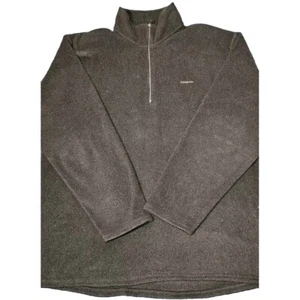 Patagonia Mens Fleece 1/4 Zip XL Black Pullover Capilene Long Sleeve - Picture 1 of 15