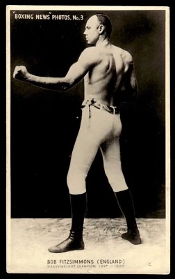 1940-70 Boxing News Photos #3 Bob Fitzsimmons VG *d2 - Image 1 of 2