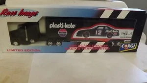 Corgi Race Image Collectibles Plasti-Kote Racing Transporter Semi Dave Bonnett - Picture 1 of 4