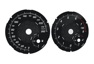 For Mercedes-Benz SL R231  - Speedometer dials from MPH to km/h Gauges - Bild 1 von 6