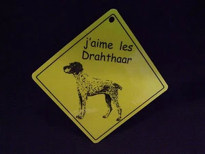 Schild - Ich liebe Drahthaar - Bild 1 von 1