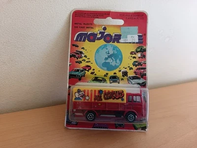 MAJORETTE 1/100 CAMION RENAULT SAVIEM CIRQUE JOE CIRCUS EN CARTON BLISTER - Photo 1/2