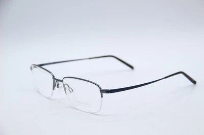 NEW CHARMANT TITANIUM PERFECTION CH11448 BL BLUE AUTHENTIC EYEGLASSES 52-18 - Image 1 of 4