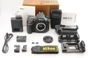 S/C 19690 [N MINT w/ MB-D12] Nikon D810 36.3MP DSLR Camera Black Body JAPAN 4095 - Picture 1 of 17