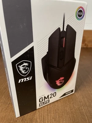 MSI Clutch GM20 Elite Gaming Mouse Brand New - Image 1 of 4