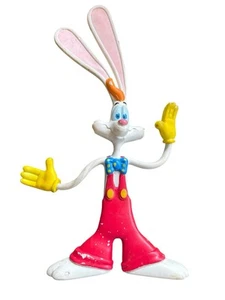 LJN Toys Big Rare Roger Rabbit Flexible Collectable Toy 36 cm Tall DISNEY 1987 - Picture 1 of 2