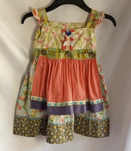Vestido Delantal Matilda Jane Serendipity Lucky Stars, Talla: 4 - Imagen 1 de 2