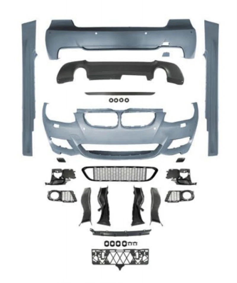 For BMW 10-13 E92 E92 Lci Coupe M-tech Plastic Full Body Kit (With Fog Light) Foto 1 de 1