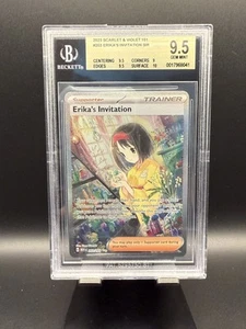 Erika's Invitation SIR #203 2023 Pokemon Escarlata y Violeta 151 BGS 9.5 - Imagen 1 de 2
