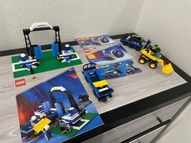 LEGO System 4553 Train Wash & LEGO Railway 4533 Snow Remover Maintenance Set