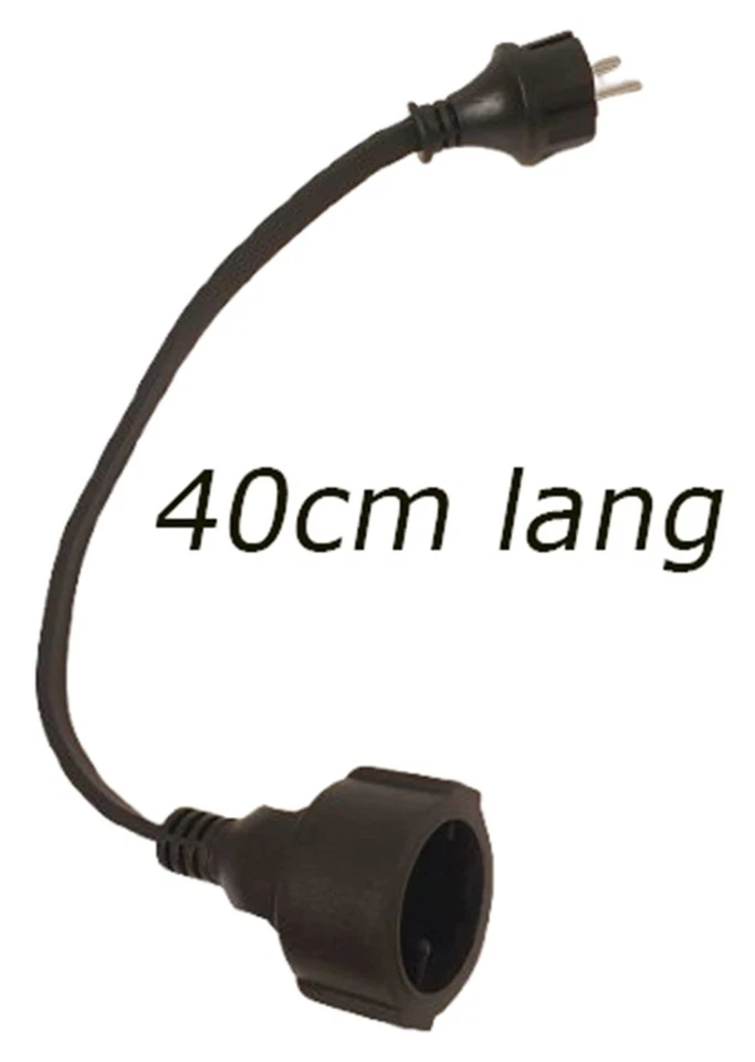 220V 230V Fensterdurchführung Türdurchführung Flachkabel 40cm Kabeldurchführung - Bild 1 von 4