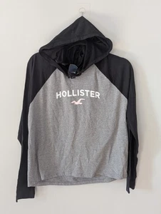 NWT Hollister lightweight hoodie long sleeve shirt Women's Medium - Picture 1 of 8