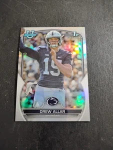 2022 Bowman U Chrome #59 Drew Allar - First Bowman REFRACTOR - Penn State - Bild 1 von 1