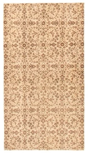 Traditional Vintage Hand-Knotted Oriental Carpet 3'8" x 6'8" Wool Area Rug - Picture 1 of 9