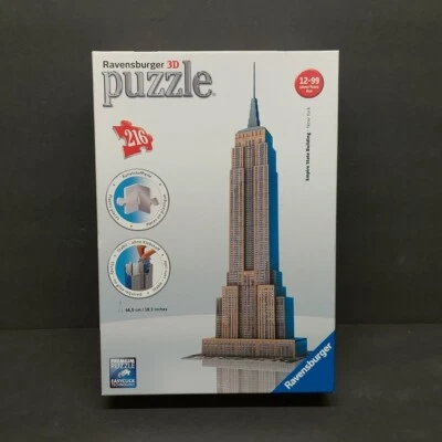 Rompecabezas Ravensburger Empire State Building Edition 3D 216 piezas  Foto 1 de 3