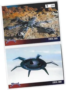 Terrahawks - 2 Carte Promo Ensemble XMPR1-2 #7/200 - Unstoppable 2022 - Anderson - Picture 1 of 3