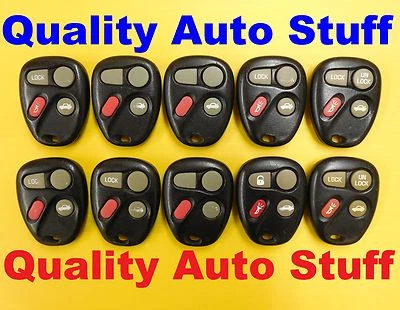 OEM Set Of 10 GM Keyless Remote Fobs L2C0005T Bulk Lot 10x Foto 1 de 3