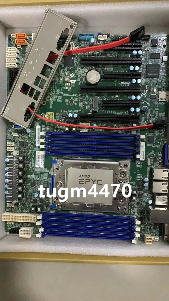 AMD EPYC 7302p+ Supermicro H11SSL-i version 2.0 16cores 32threads 3.0 GHz combo - Image 1 of 2