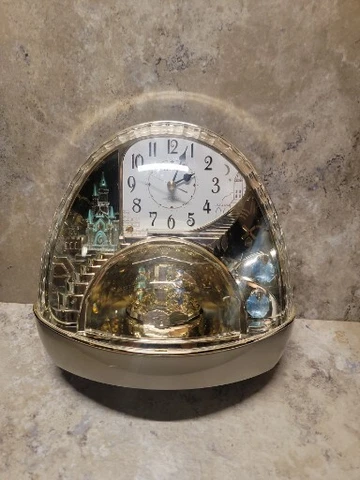 Rhythm Clock Fairytale Castle Boyband Dynamic Wave Sound Musical Small World Cover