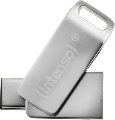 Cmobile Line, 128GB Dual Chiavetta USB 3.2 Gen, 1X1 Type-C, Argento - Immagine 1 di 4