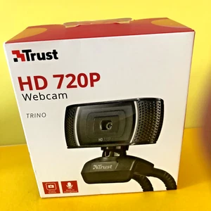 Webcam TRUST 720 P - Audio HD Web-Kamera 30 FPS - NEU - Bild 1 von 5
