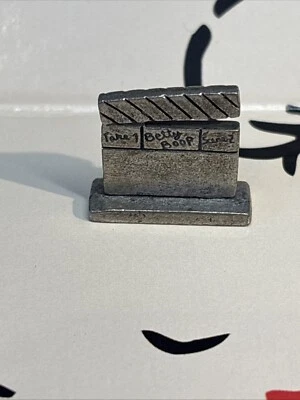 Betty Boop Monopoly Replacement Pieces Betty Boop Movie Clapboard Token A7 - Image 1 of 4