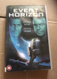 Event Horizon VHS Tape Big Box Ex Rental Cert 18 Sci-Fi Future Horror - Imagen 1 de 3