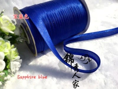 Ribbon Roll Crafts Sewing Material DIY Satin Sewing Trims Edge Bias Binding Tape - Image 1 of 4