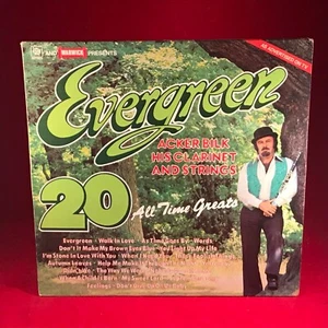 ACKER BILK Evergreen 20 All Time Greats 1978 Vinyl LP best of Feelings Words B - Picture 1 of 3
