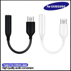 Samsung USB Type C to 3.5mm AUX Audio Headphone Jack Cable Adapter - Picture 1 of 3