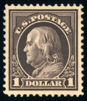 EE. UU. Scott# 423 VF-XF Como Nuevo OG, Certificado PF SCV $475 (56766) Foto 1 de 3