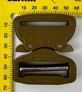 AustriAlpin COBRA Pro Style Adjustable 18kN Coyote Brown Quick Release Buckle 45 - Picture 1 of 9