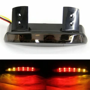 Rear Brake Tail Turn Signals Light Smoke Fits For Harley Sportster 2007-2012 - Picture 1 of 12