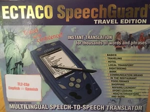 Ectaco SpeechGuard Travel Edition TL2-Esp English Spanish Translator - Picture 1 of 12