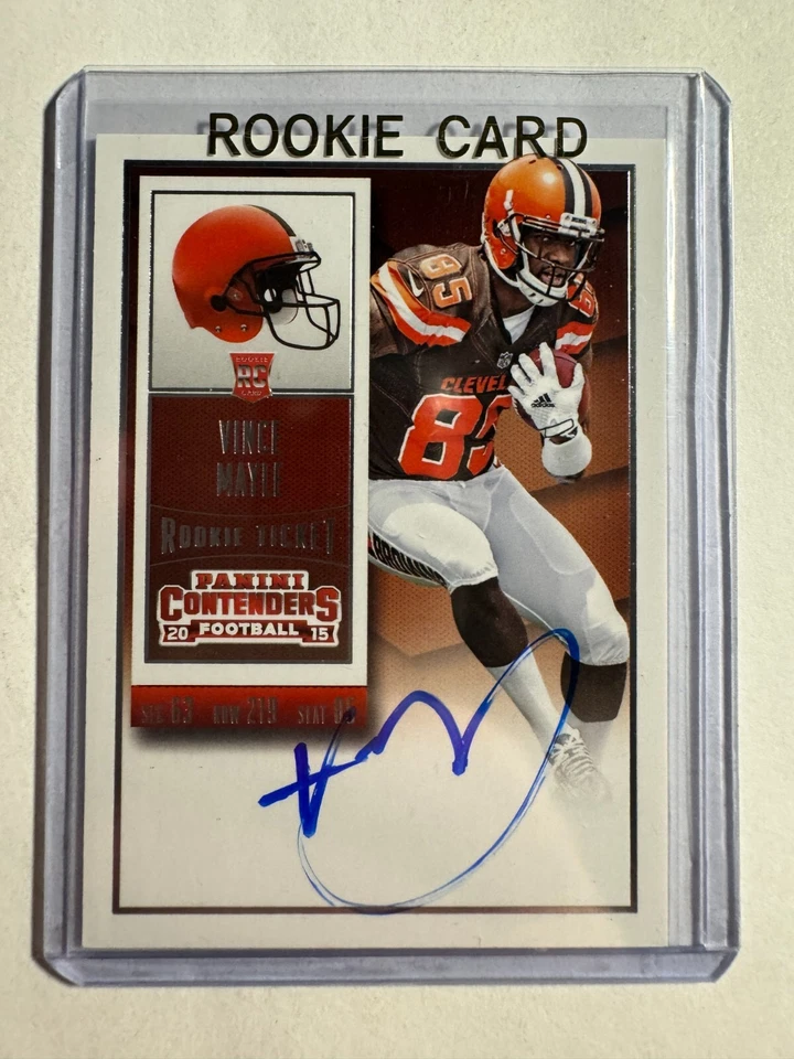 K172,930 - 2015 Panini Contenders #241A Vince Mayle Auto RC - Image 1 of 1