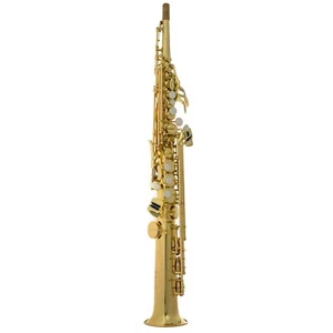 New MAGENTA WINDS Soprano Saxophone - SS1 GOLD LACQUER- Ships FREE - Picture 1 of 16