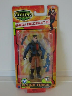 ¡EL CUERPO! Figura de 4 pulgadas New Recluts Flying Force Lanard 2011 Foto 1 de 4