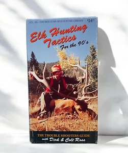Elk Hunting Tactics For The 90s VHS Mountain Man Hunting With Dirk & Colt Ross - Picture 1 of 7