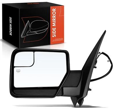 Espejo retrovisor térmico eléctrico negro texturizado del lado del conductor para Ford Expedition 2007-2017 Foto 1 de 4