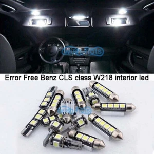 15x White Interior LED Light Kit For 2011+ Mercedes Benz CLS class W218 M +Tool - Picture 1 of 7