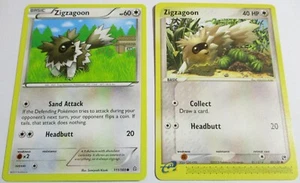 Zigzagoon 2 Pokemon Card x2 Various Sets - Picture 1 of 1