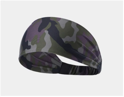 Men Sweatband Headband Yoga Hair Bands Women Moisture Wicking Sports Head Bands - Image 1 of 4