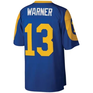 Kurt Warner #13 St Louis Rams NFL Mitchell & Ness 1999 Legacy Jersey Men's 2XL - Picture 1 of 17