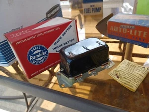 1960's AMC RAMBLER NOS VOLTAGE REGULATOR 3165082 - Picture 1 of 4
